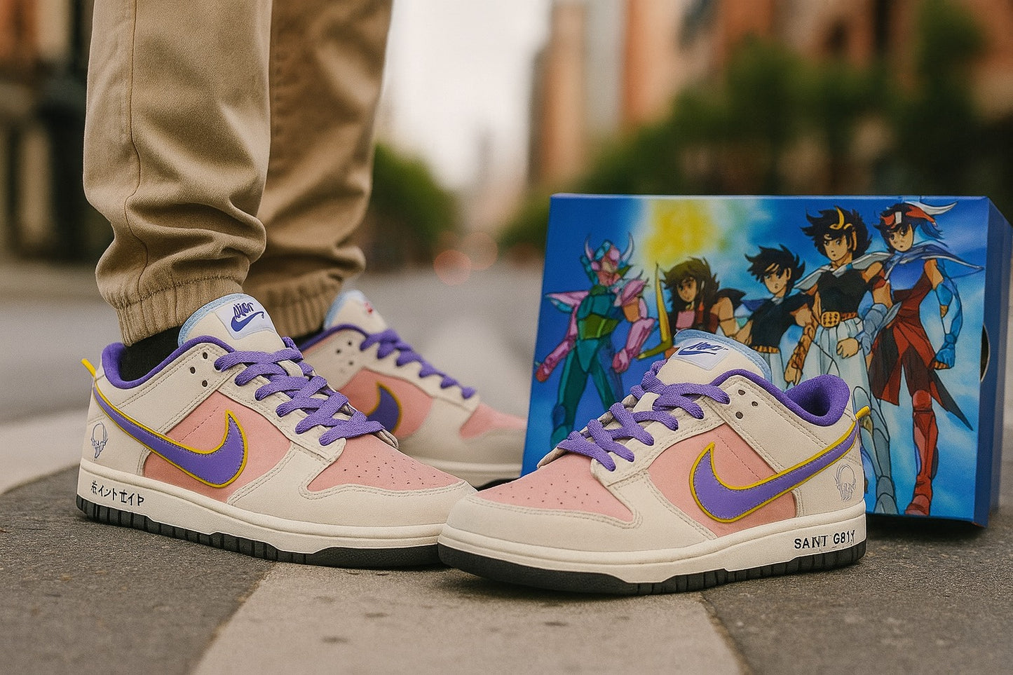Nike SB Dunk Low Saint Seiya Pegasus Edition
