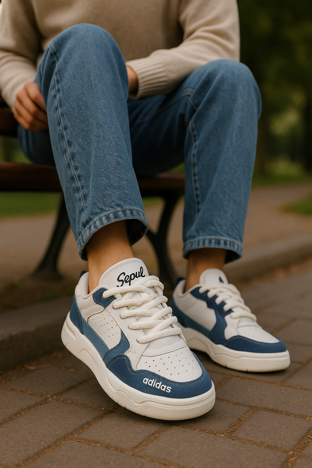 AdidasSepulRetroLow_White_BlueDenimEdition1