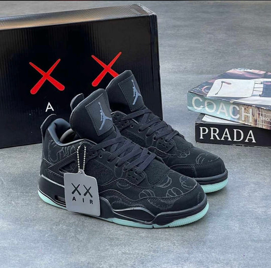 AirJordan4RetroKAWSBlackGlow