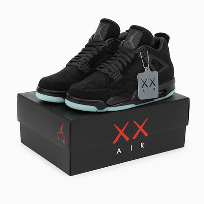 AirJordan4RetroKAWSBlackGlow1