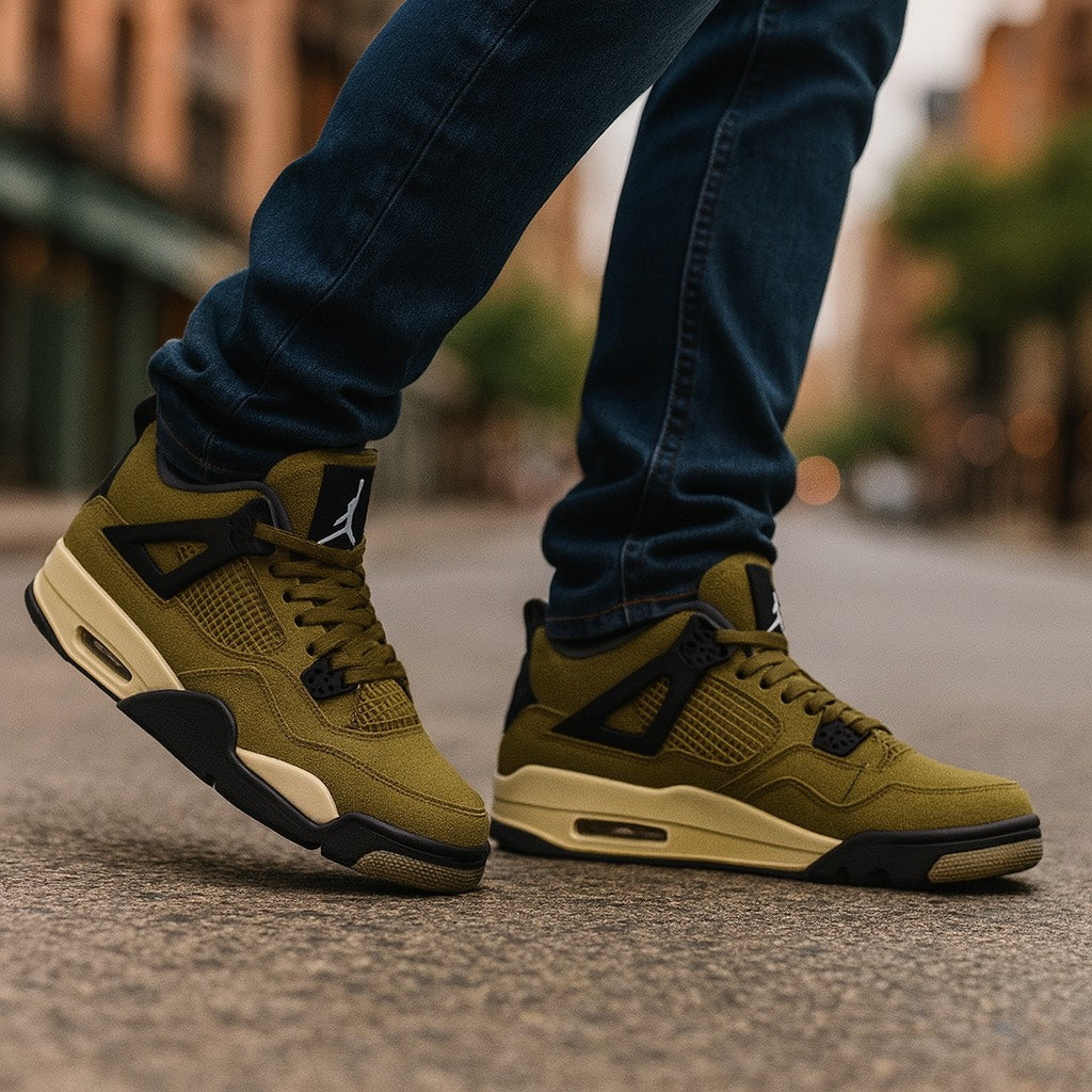 AirJordan4RetroOliveCanvas4