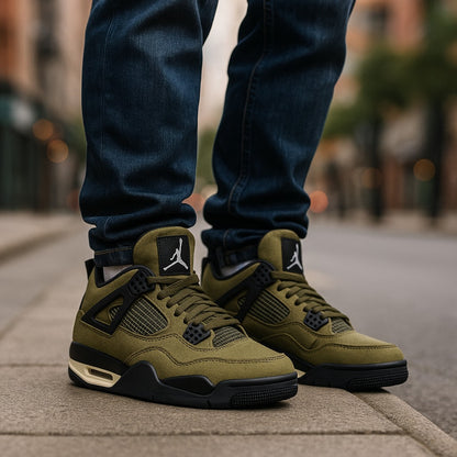 AirJordan4RetroOliveCanvas6