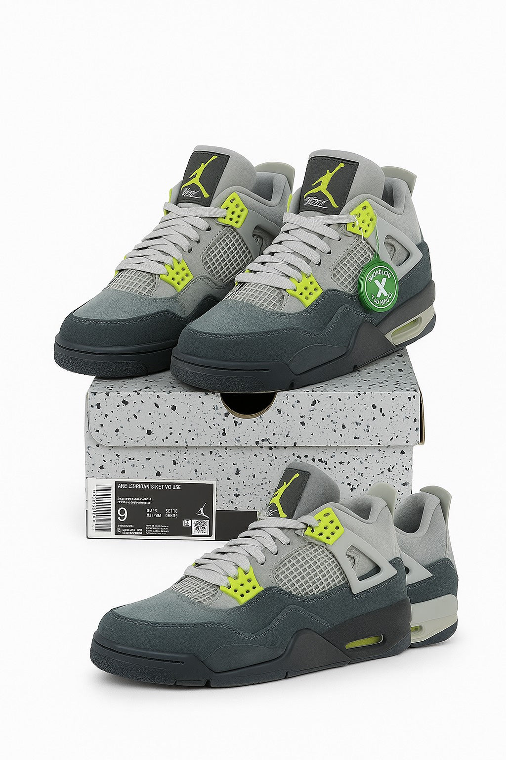 AirJordan4RetroSE_NeonVoltGrey