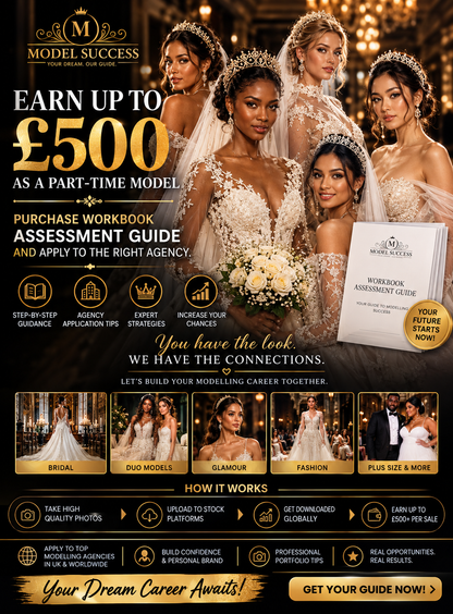 Bridal Modelling Workbook & Planner – Launch Your Career (Digital Download)