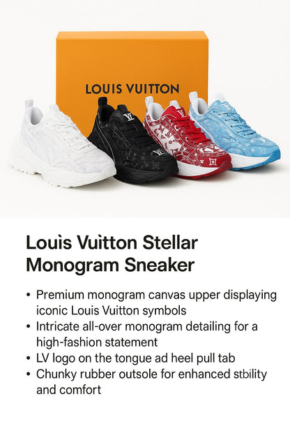 Louis Vuitton Archlight 2.0 Monogram Sneaker Pack – White, Black, Red & Blue