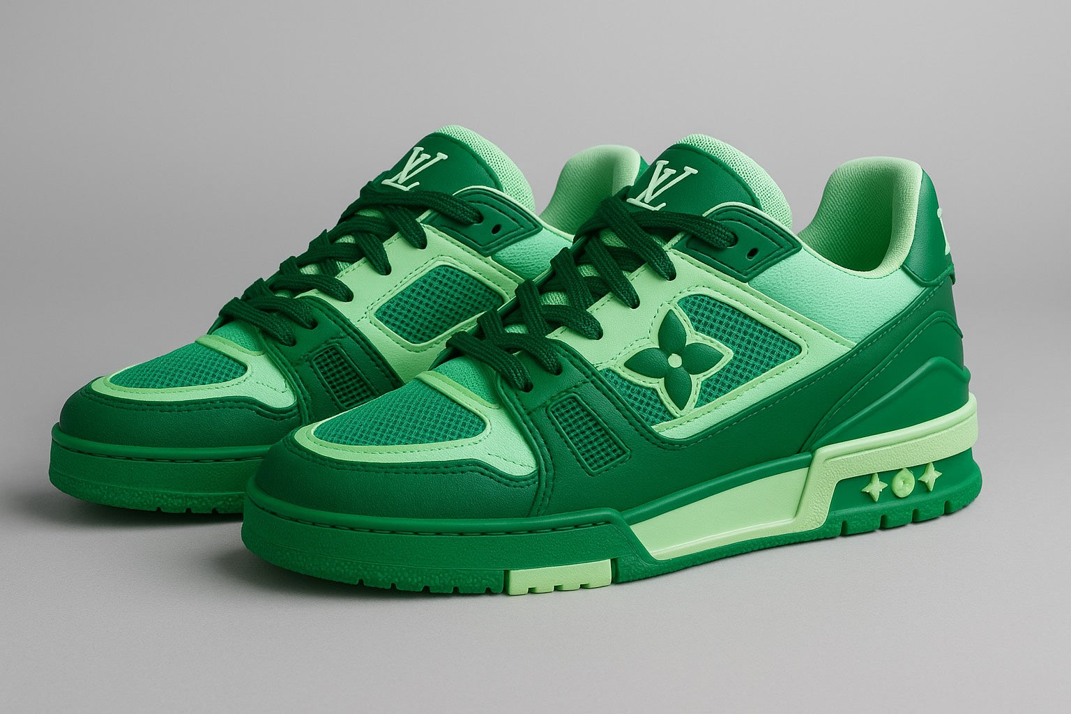 LouisVuittonLVTrainerLow_EmeraldGreenEdition