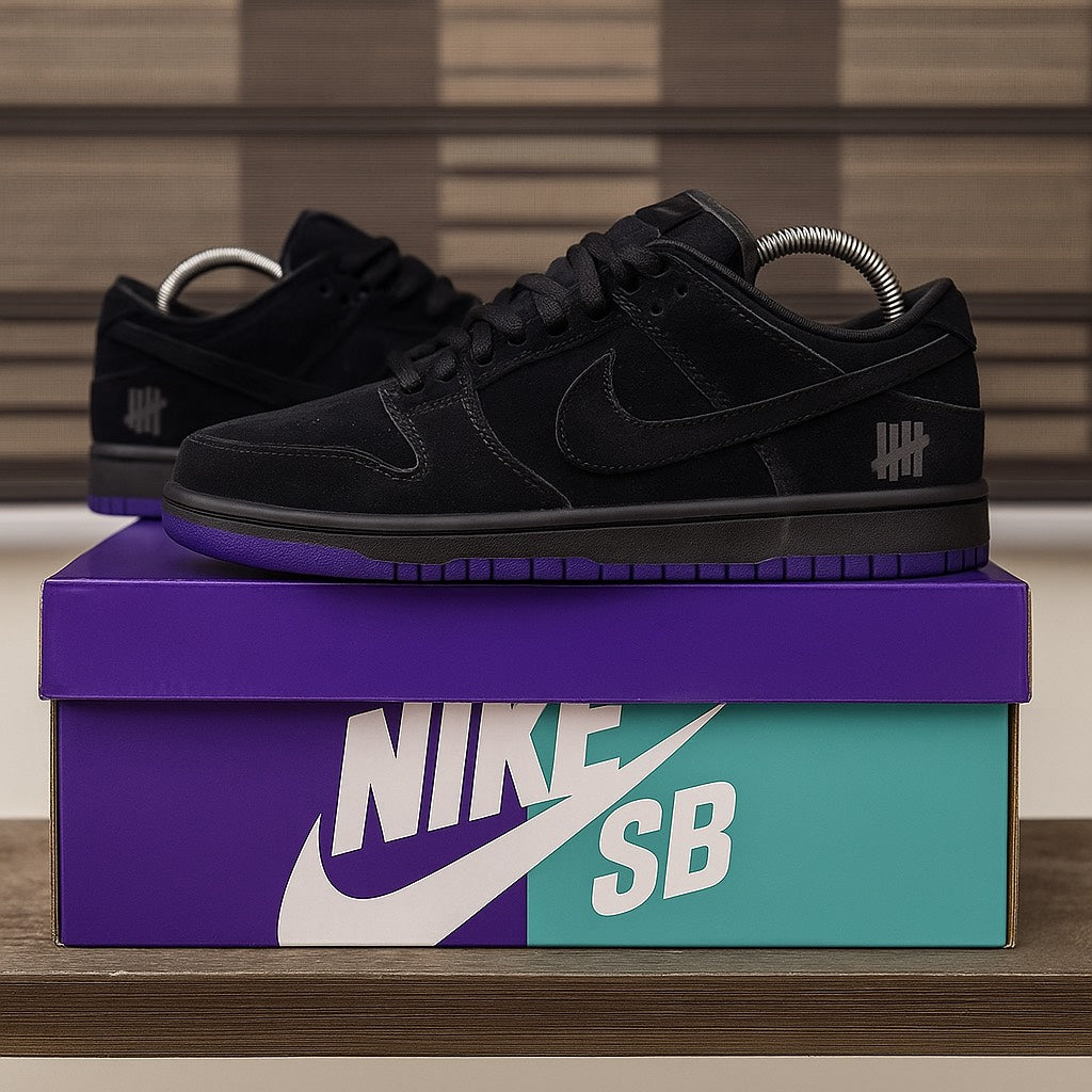 Nike SB Dunk Low x Undefeated “5 On It – Black Purple”