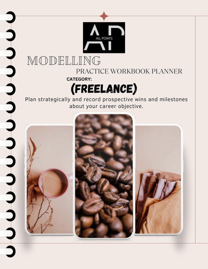 Freelance Modelling Workbook & Planner – Build Your Career (Digital Download)
