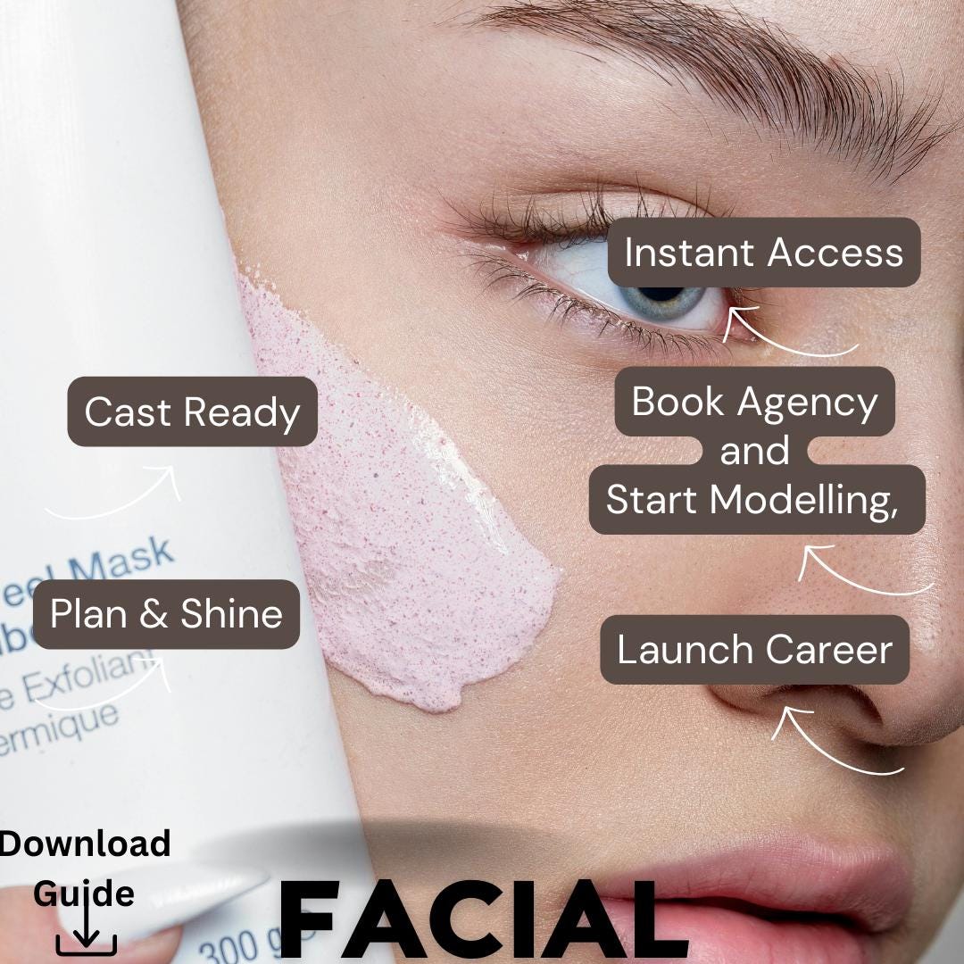 AP Facial Modelling Workbook - Download, Apply and land commercial Gigs UK, US, Abu Dhabi
