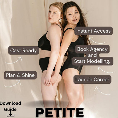 Petite Modelling Workbook & Planner – Career Guide. Download and Apply. (Digital Download)