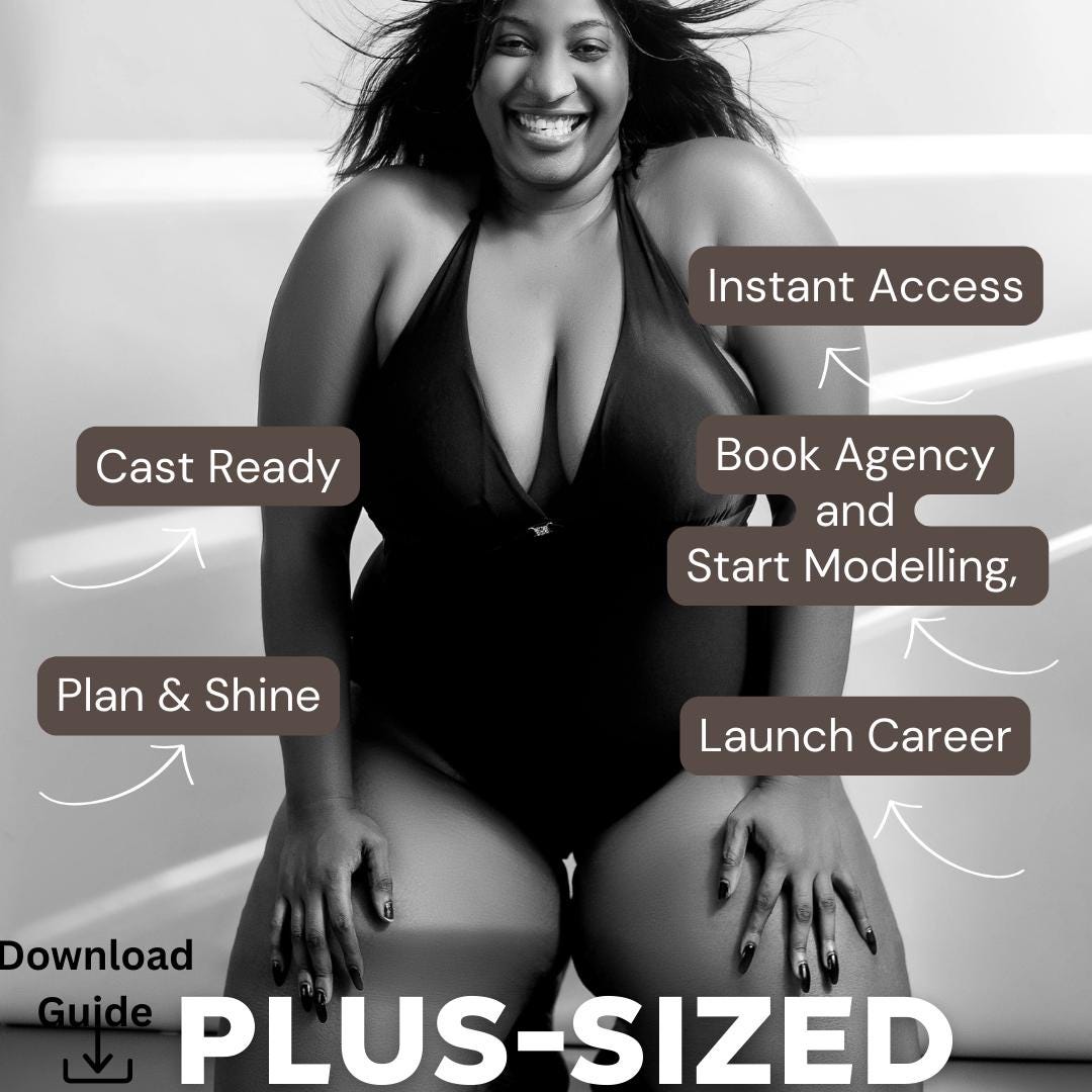 AP Plus-sized Modelling Workbook - Download, Apply and land commercial Gigs UK, US, Abu Dhabi