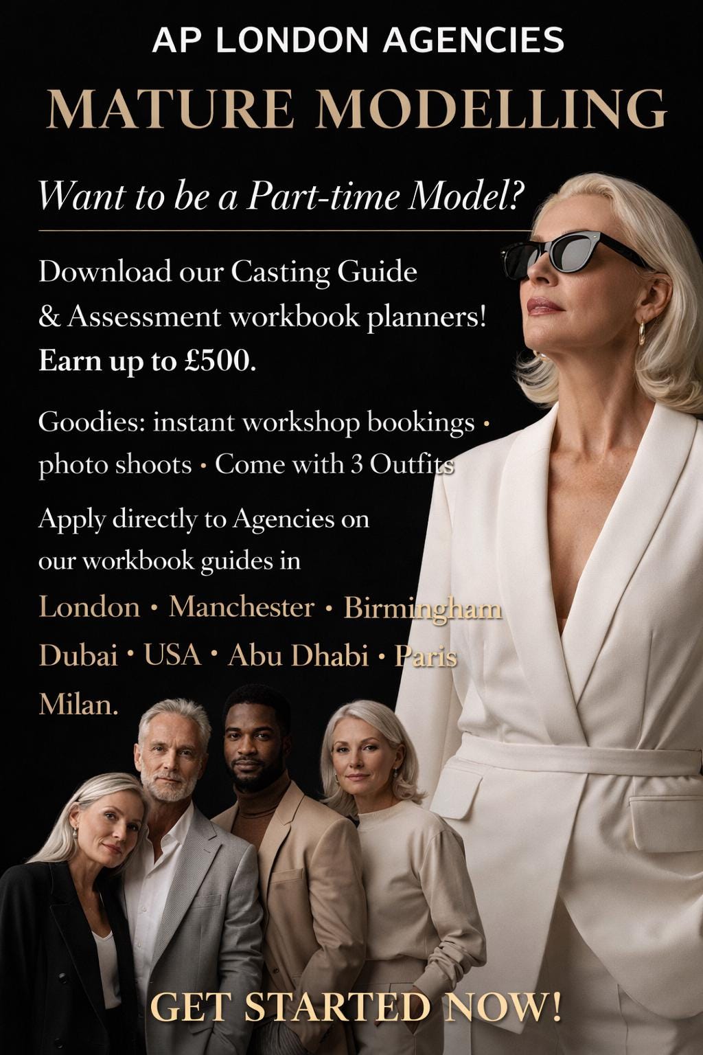 AP Mature Modelling Workbook - Download, Apply and land commercial Gigs UK, US, Abu Dhabi